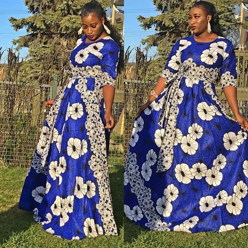 Ankara maxi dress by mofe-african-fashion - Long dresses - ANKA