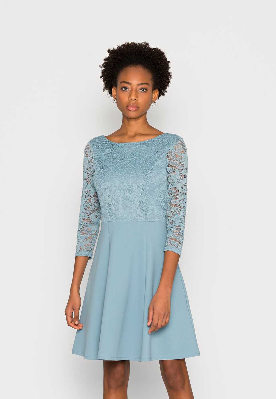 Anna Field Cocktail dress / Party dress - light blue - Zalando