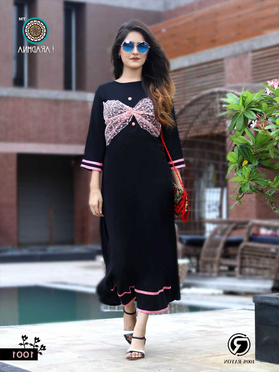 Aradhna Modern Designer Kurti, Size: XXL at Rs 455 in Surat | ID ...