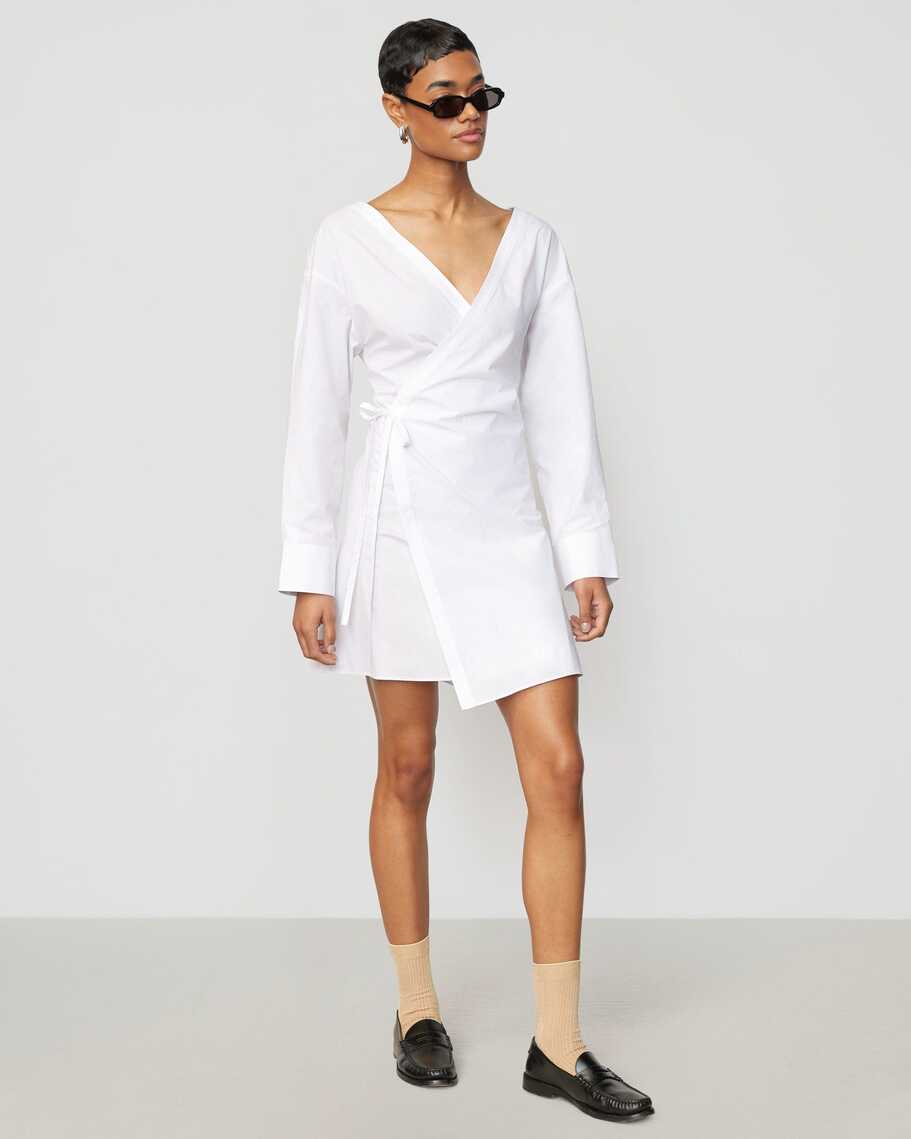 Ari V-Neck Wrap Dress