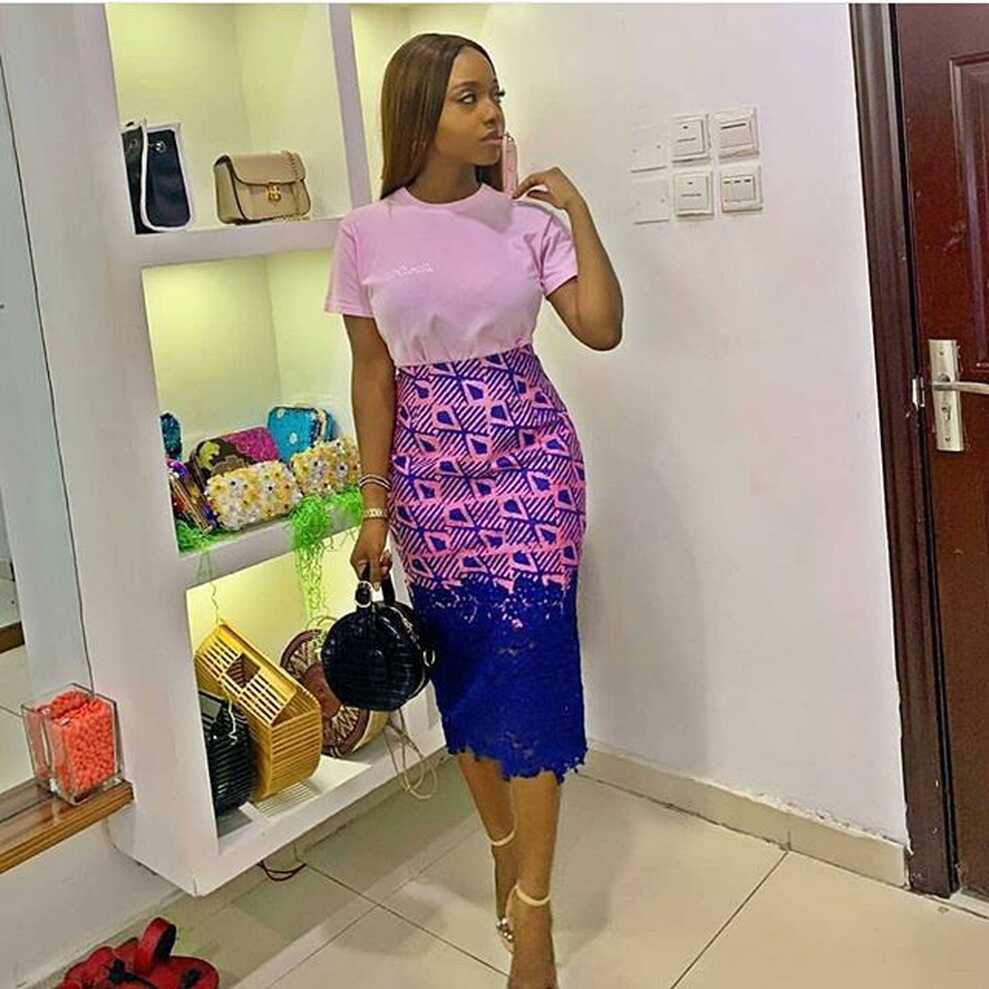 Aso ebi Ankara Gown Styles: for Slim Ladies | Dezango