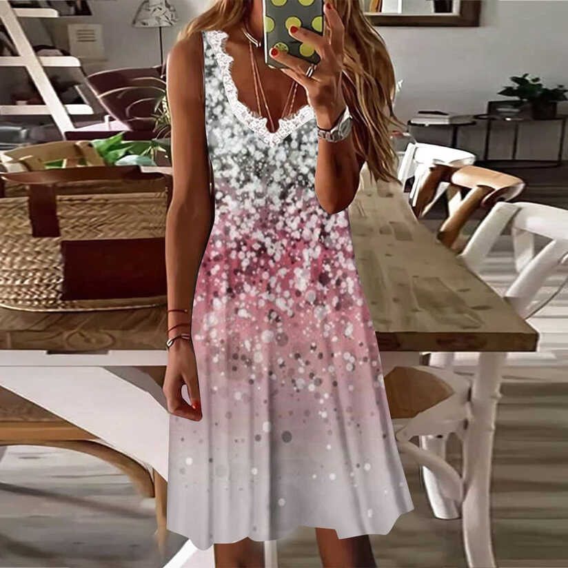 Aueoeo Party Dresses for Women Elegant Classy, Womens Summer ...