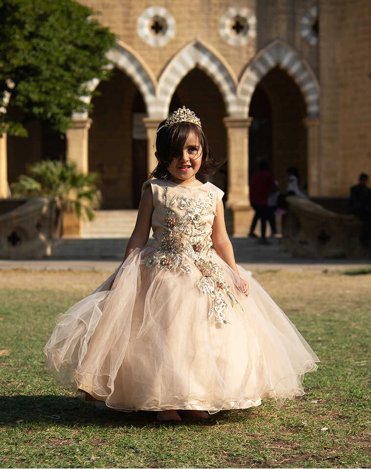 Baby Fancy Birthday frock Flower girl prices in Pakistan.