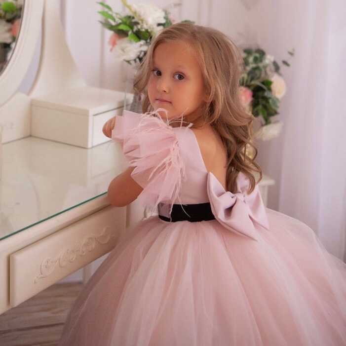 Baby Girl Dress Special Occasion, Pink Girl Dress, Baby Girl Party ...