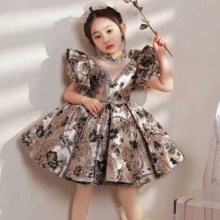 Baby Girls First Birthday Party Dress Luxury 2023 Designer Formal ...