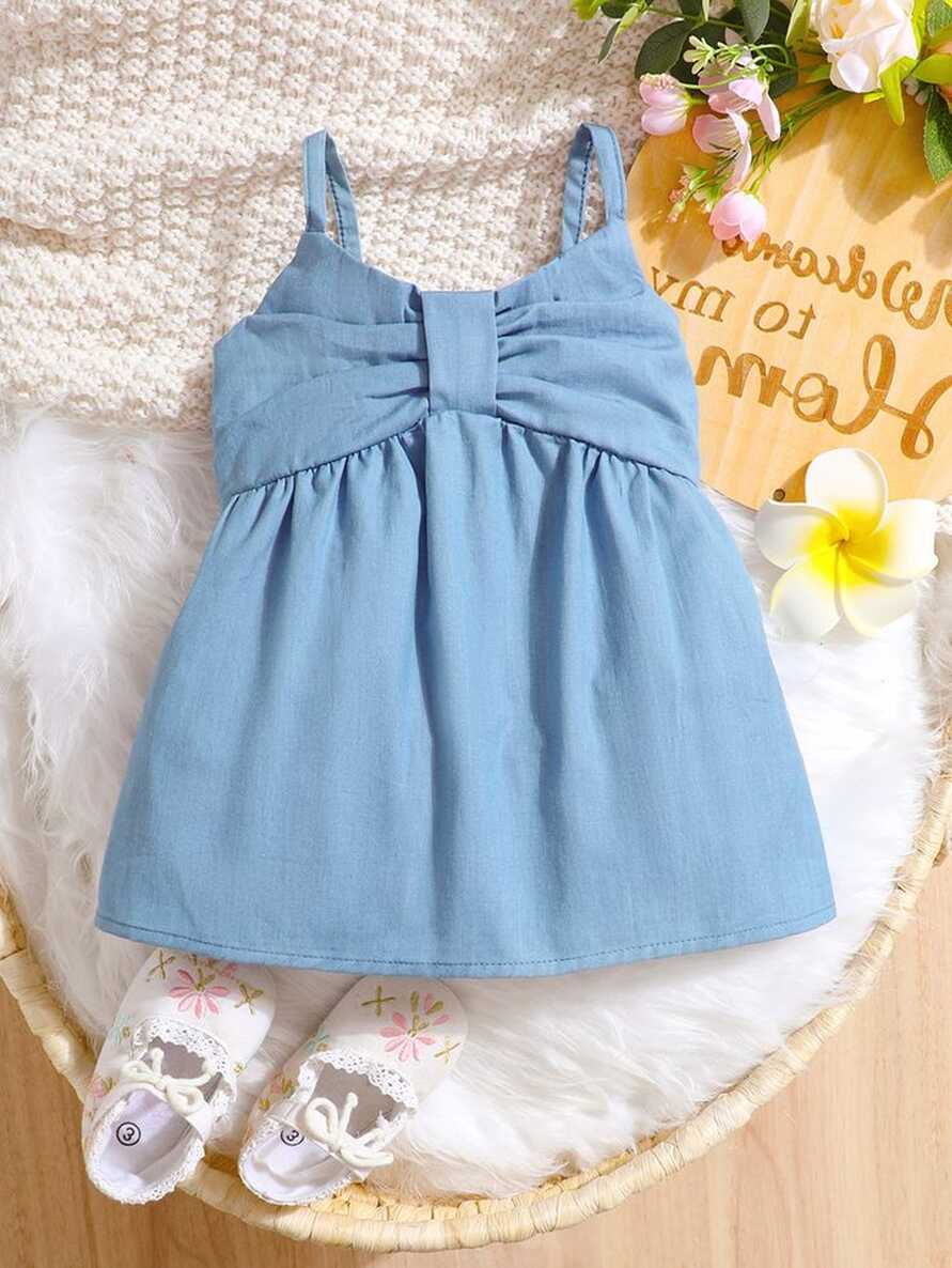 Baby Solid Cami Dress