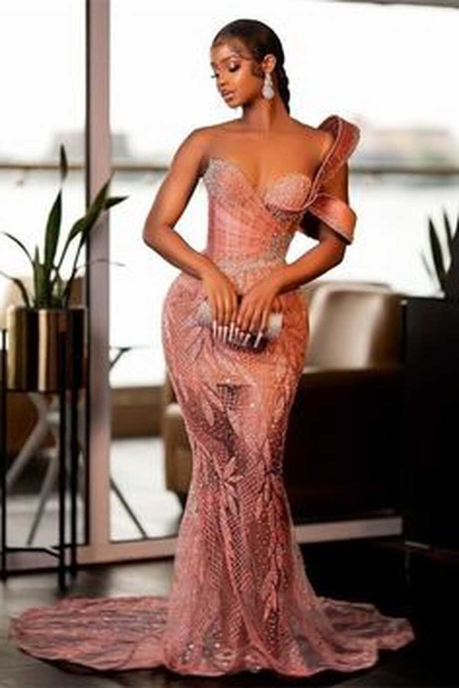 Baddie Prom Dresses Rose Gold - Shop on Pinterest