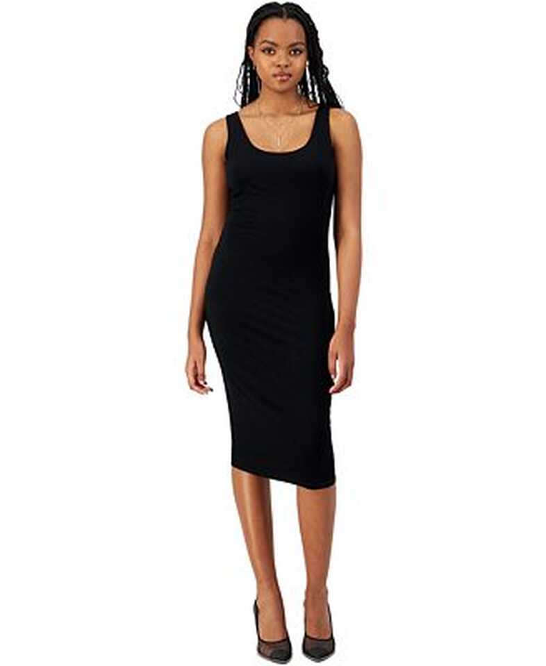 Bar III Women&#39;s Sleeveless Midi Bodycon Dress, Created for Macy&#39;s ...