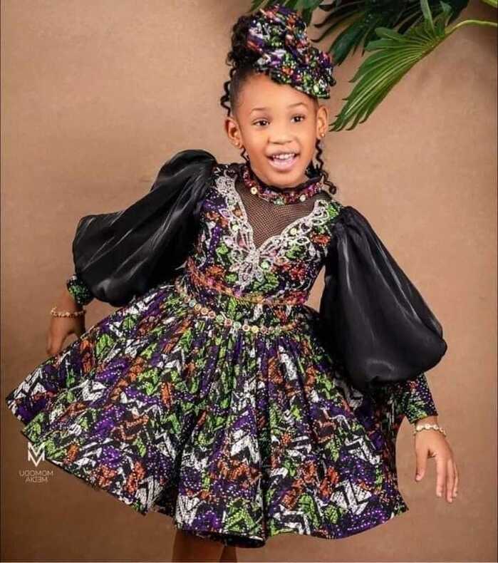 Bay Ankara Dress, African Baby Girl Dress, by justkiddiesclothing ...