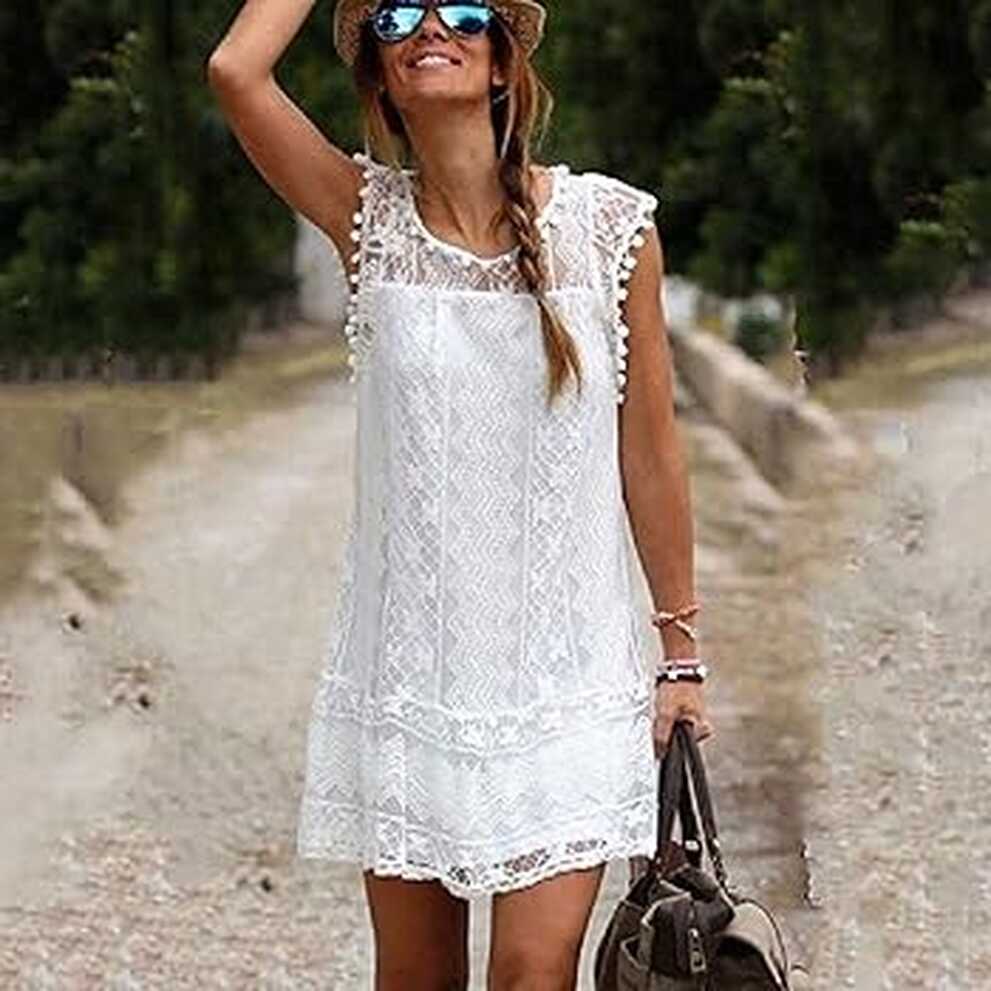 Beach Dress Women&#39;s Elegant Boho Summer Dress Sexy Gothic Hippie ...