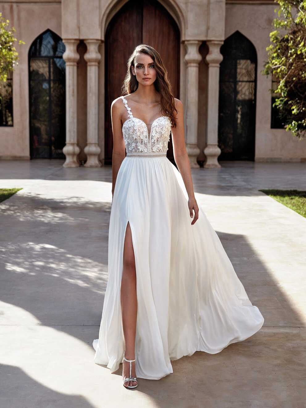 Beach Wedding Dresses for Oceanside Ceremonies | Pronovias