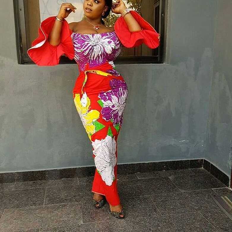 Beautiful Fitted Ankara Long Gowns; Latest Ladies Ankara Styles ...