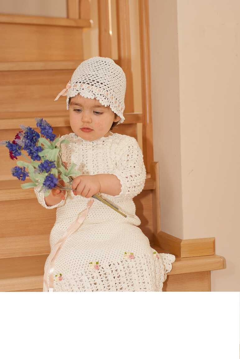 Beautiful Handmade Crochet Christening/Special Occasion Baby Girl ...