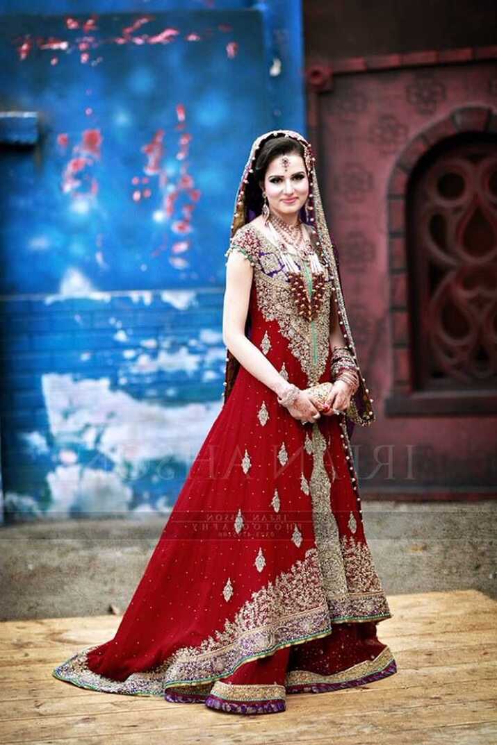 Beautiful Red Pakistani Bridal Dress