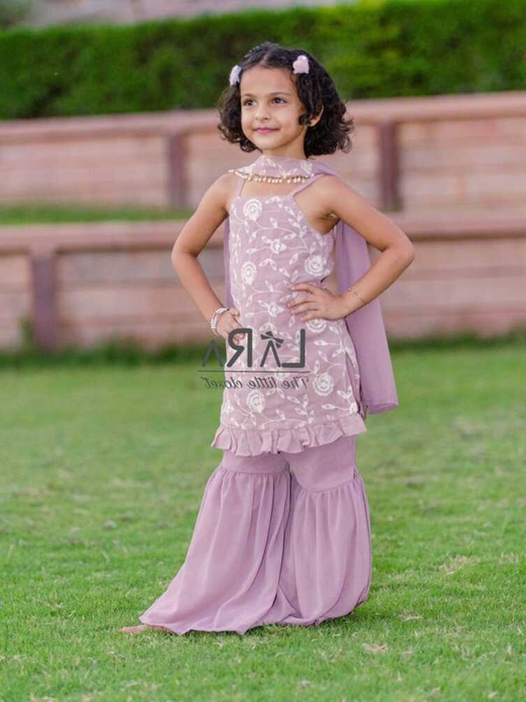 Beautiful Sharara Set for Little Girls, Indian Wedding Wear - Etsy