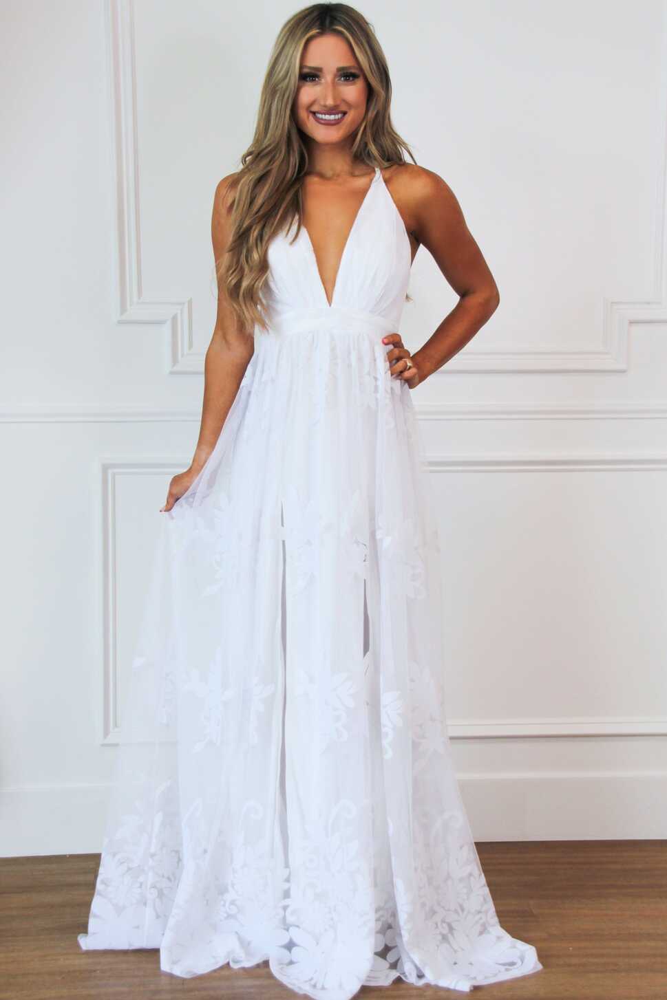 Bella and Bloom Boutique - RESTOCK: Here Comes the Bride Maxi ...