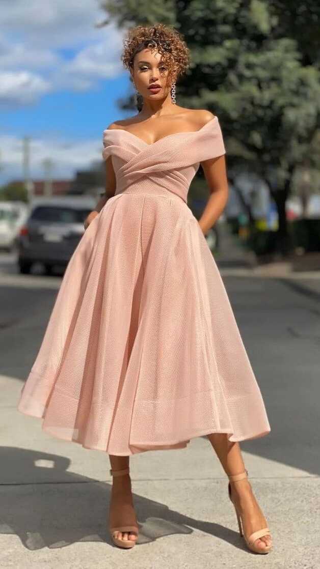 Best style Pink fashion dress