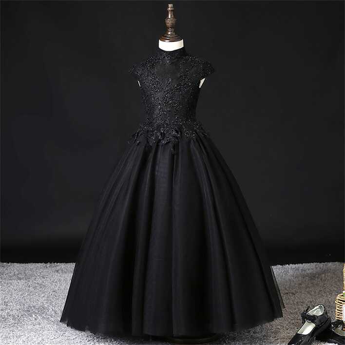 Black Ball Gown Girl - Etsy UK