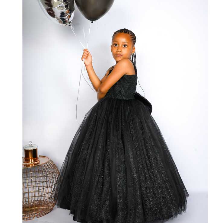 Black Cinderella Dress - Malimu Kids