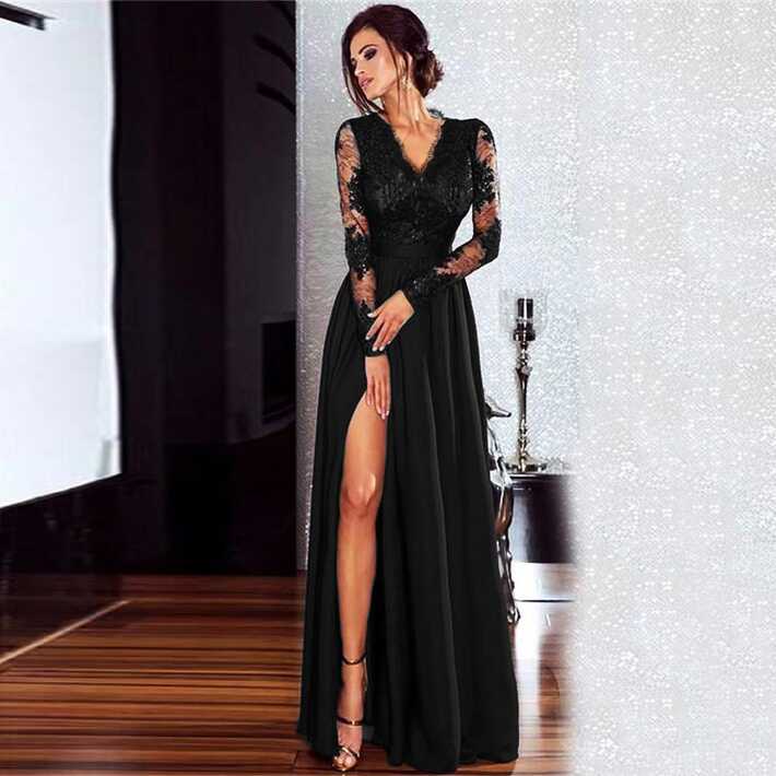 Black Formal Long Dresses