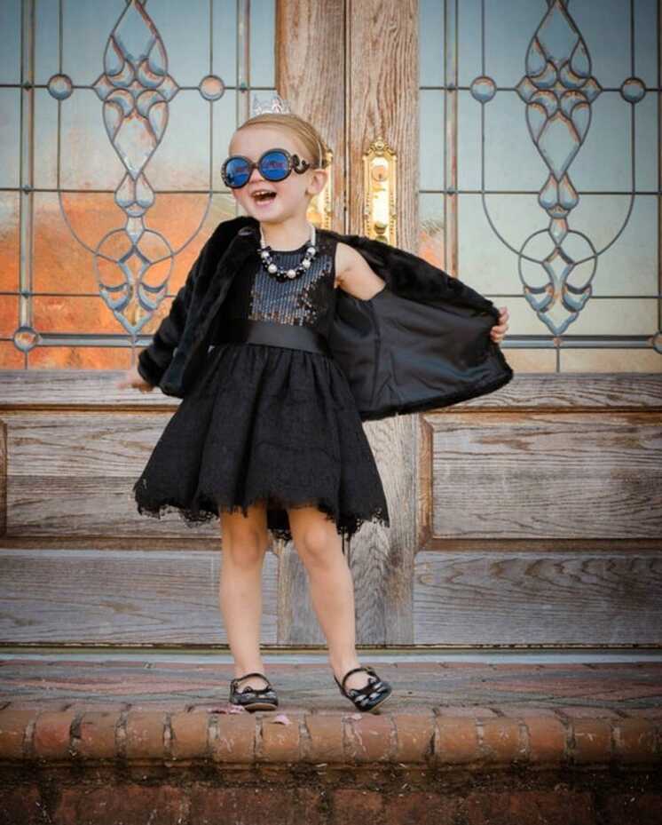 Black Lace Sequin Dress Infant, Toddler, Girls - Etsy