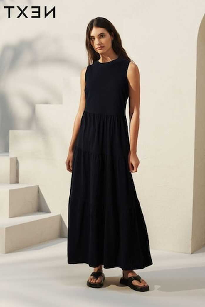 Black Maxi Dresses | Long Black Dresses | Next UK