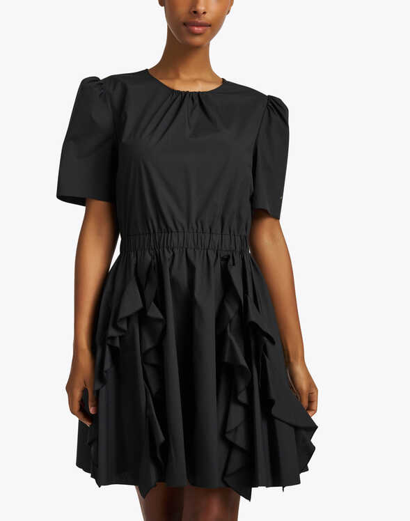 Black Ruffle Dress | Jason Wu