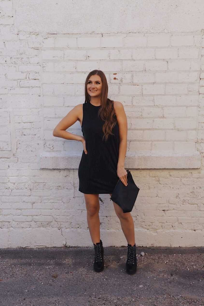 Black Tank Top Dress - Minit Fashion