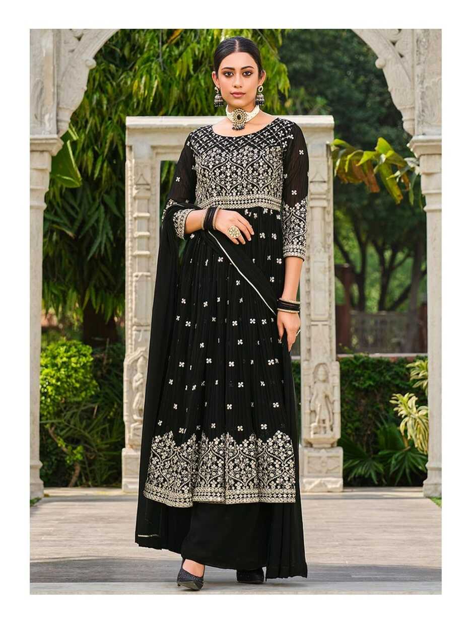 Black naira cut suit party wear Online at Best Price - Rutbaa