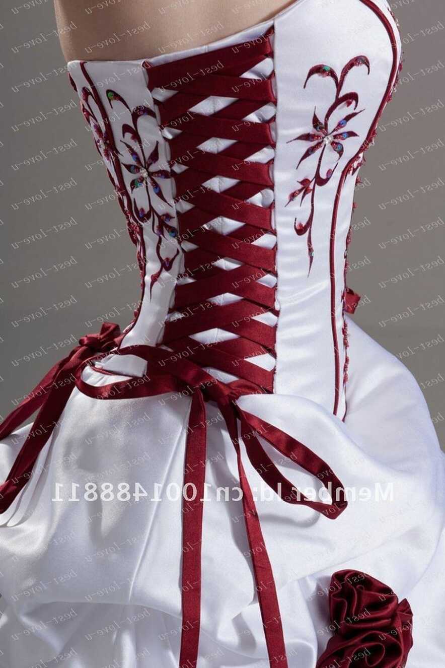 Blanco y bordo | Vestidos de novia, Vestidos quinceaños, Vestidos ...