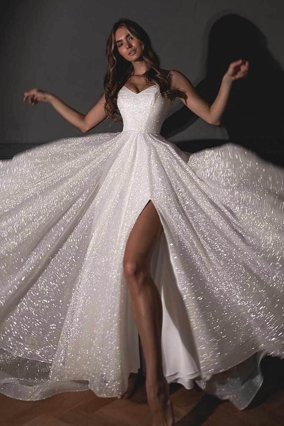 Bling Wedding Dresses &amp; Gowns | Online Bridal Shop – Olivia Bottega