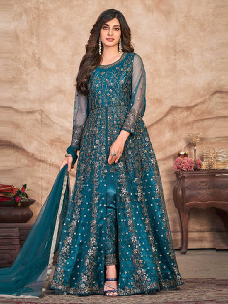 Blue Indian Dresses - Buy Blue Indian Outfits Online in Australia