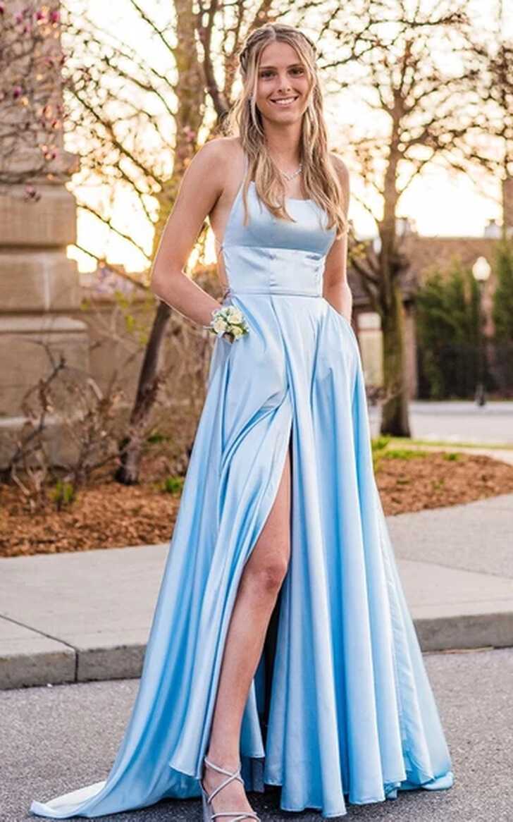 Blue Prom Dresses | Light Blue Evening Gowns - June Bridals