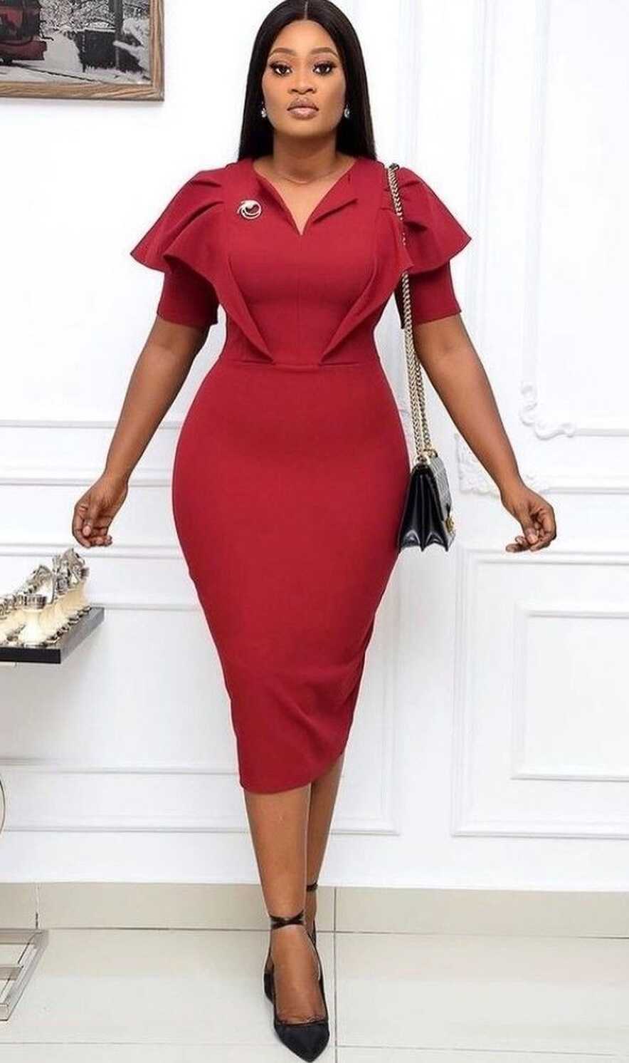 Bodycon dresses designs and ideas for office wear and daily wear