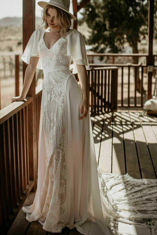 Bohemian Wedding Dresses| Boho Wedding Dresses