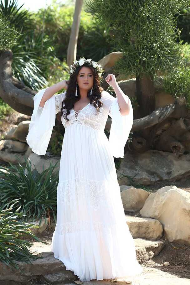 Boho Dreams-Plus size wedding gowns - Studio Levana - Couture ...