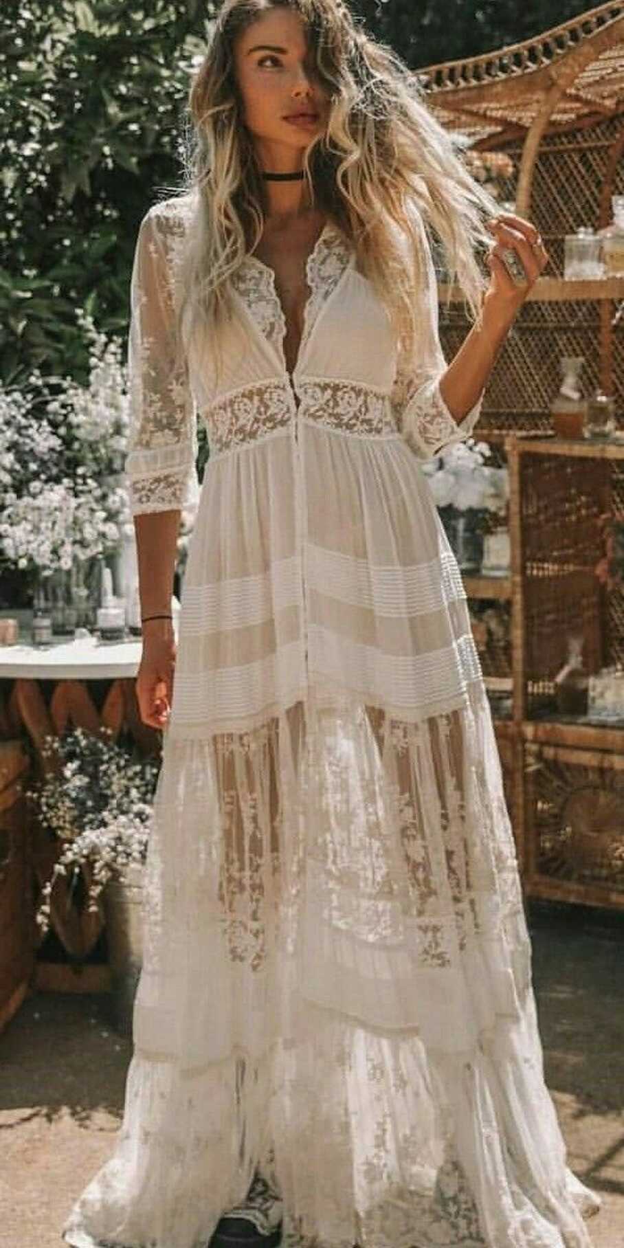 Boho Style Maxi Dress