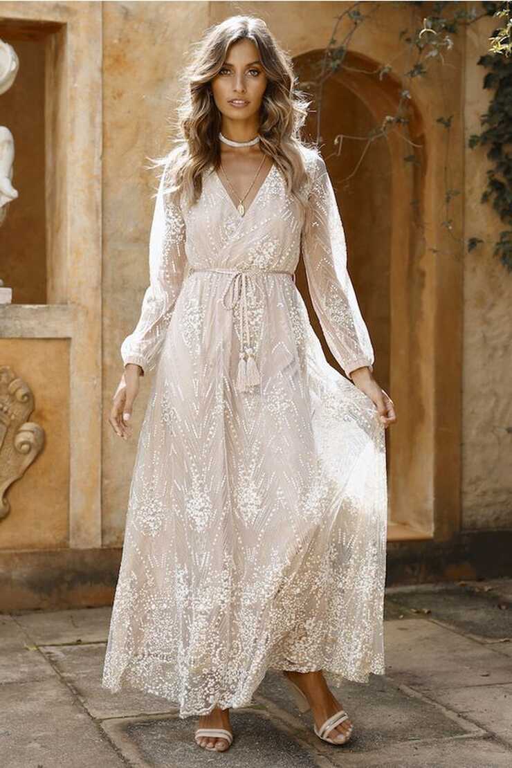 Boho Summer White Dress