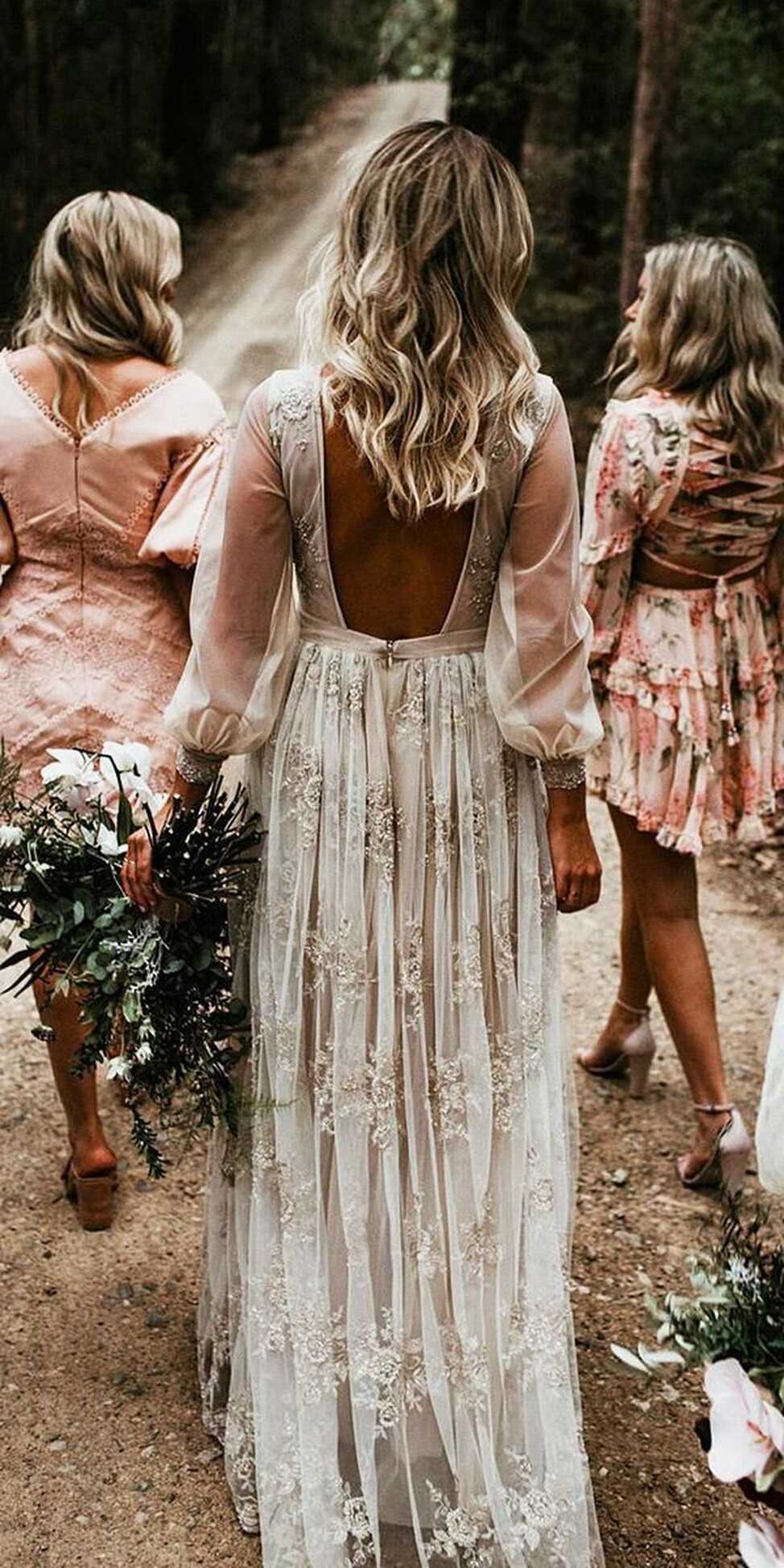 Boho Wedding Dresses: 46 Looks For Free-Spirited Bride + Faqs