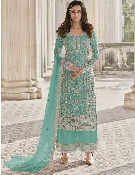 Bollywood Wedding Party Wear Salwar Indian Pakistani Suit Salwar ...