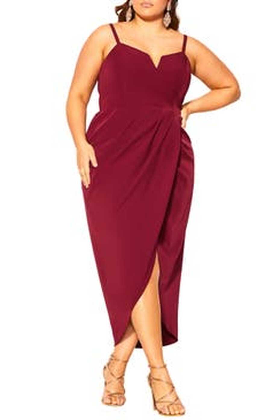 Burgundy Plus Size Dresses for Women | Nordstrom