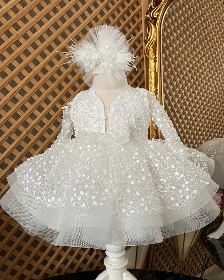 Buy Baby Wedding Dress Online In India - Etsy India