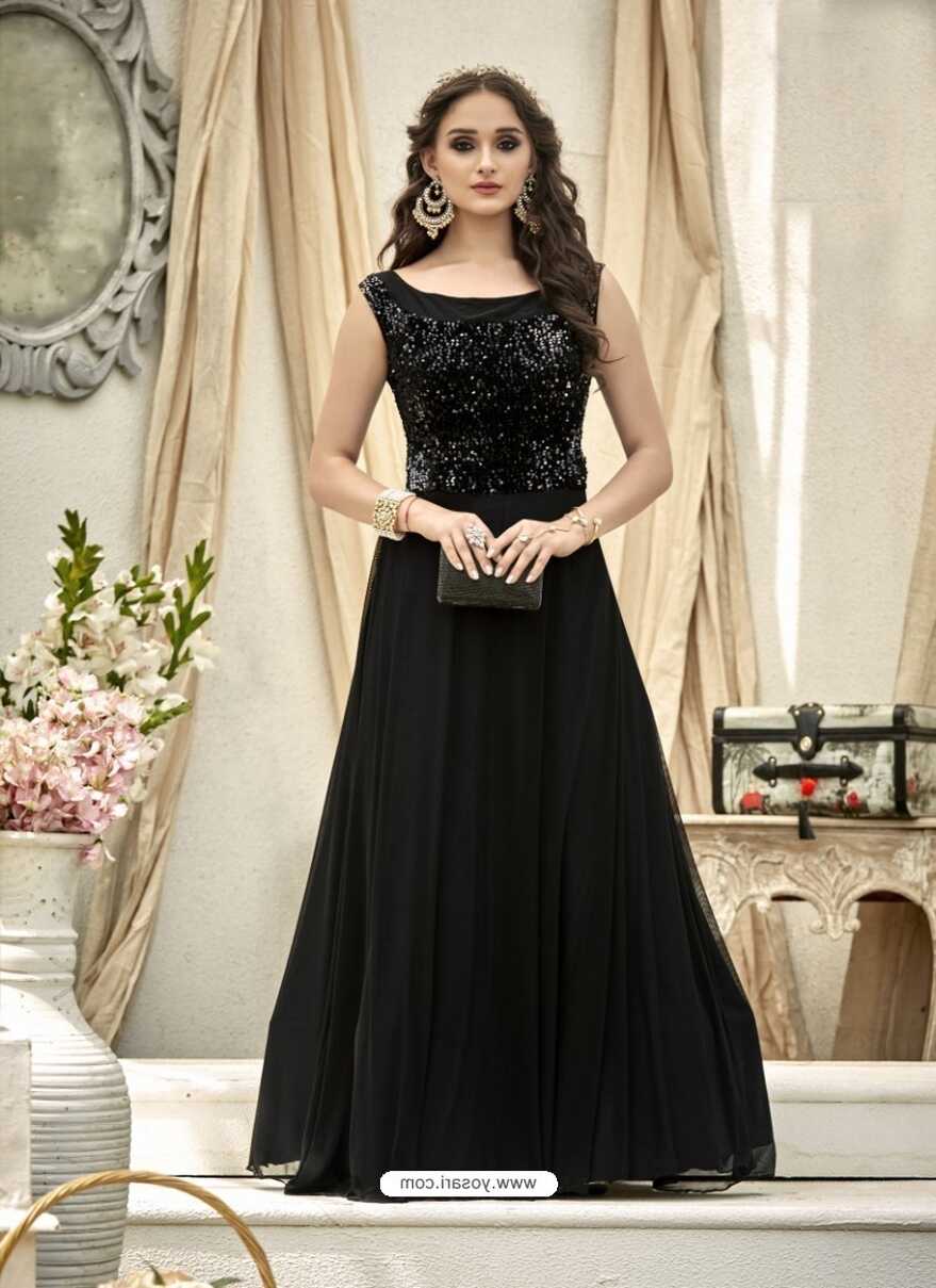 Buy Beautiful Black Gown | Gowns