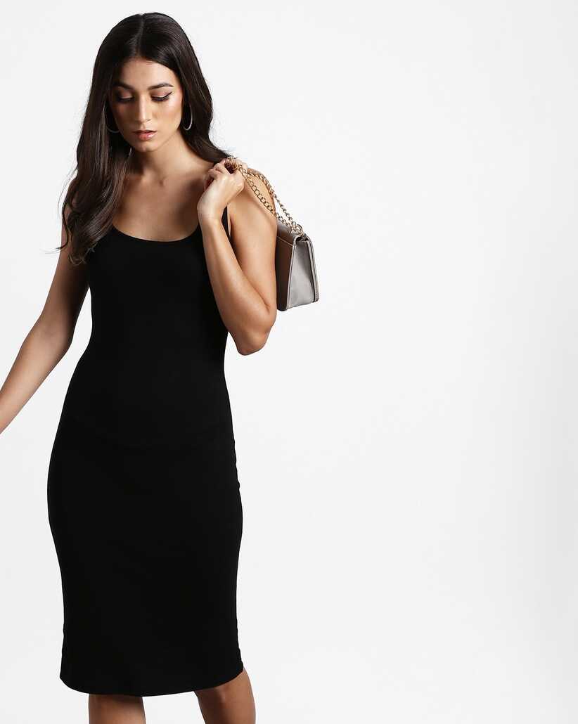 Buy Black Dresses for Women by Outryt Online | Ajio.com