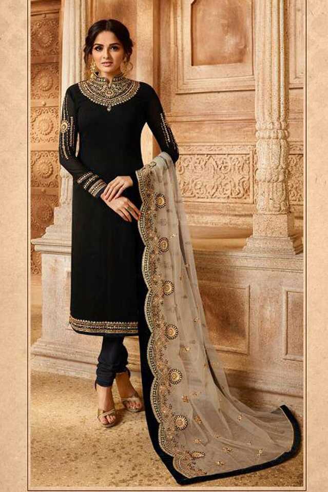 Buy Black Pakistani Plus Size Salwar Dress- 7XL, 6XL, 5XL, 4XL 3XL ...