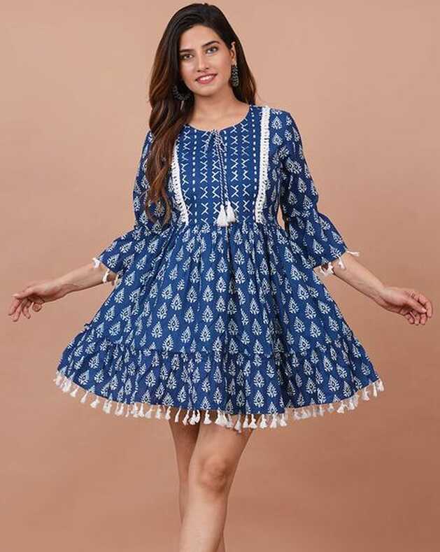 Buy Blue Dresses &amp; Gowns for Women by Clothing Culture Online ...