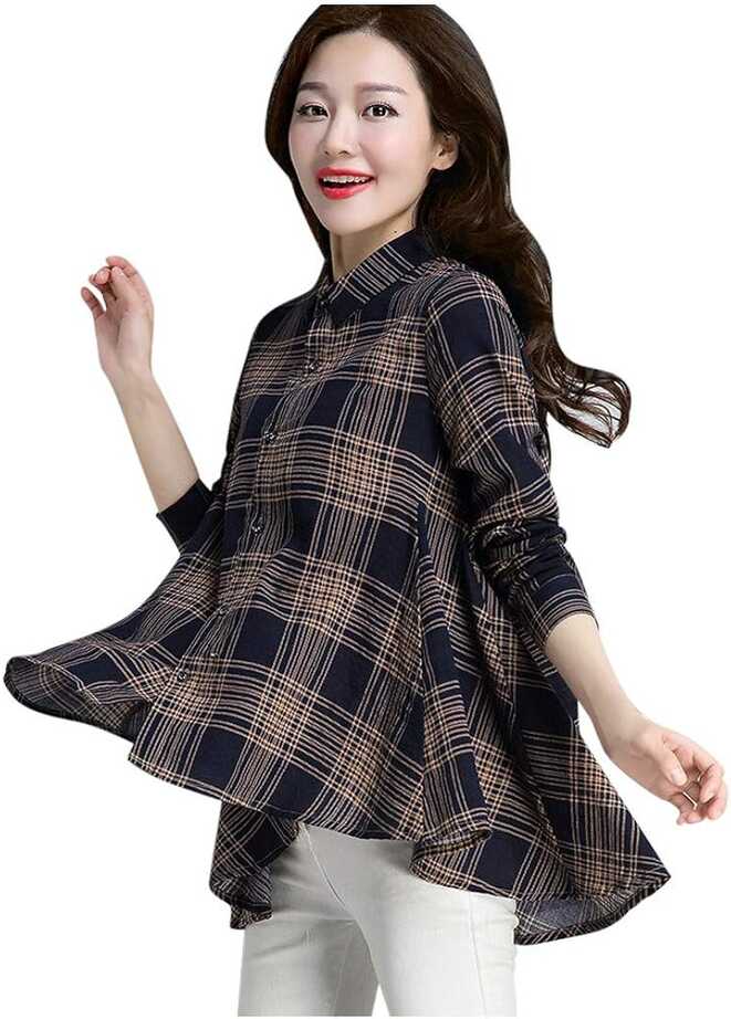 Buy Fanybin Lightweight Tulle Chiffon Tops for Women,Long Sleeve ...