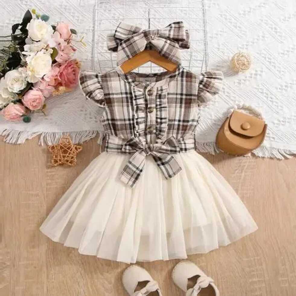 Buy Fond Fashion Baby Girls Wedding Dress Short Fancy Party ...