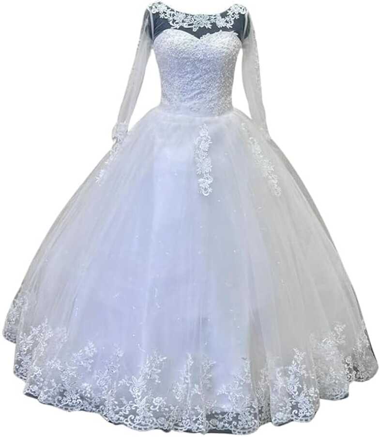 Buy GOWNLINK Christian and Catholic Bridal Wedding Dress Women ...