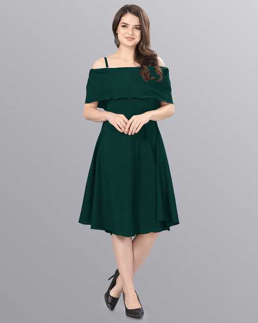 Buy Green Dresses for Women by SHEETAL ASSOCIATES Online | Ajio.com